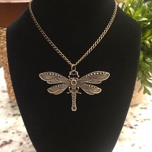 Dragonfly Pendant Necklace